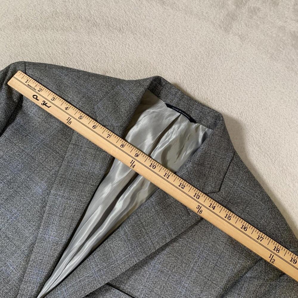 Ralph Lauren Blazer Mens 42R Plaid Wool Silk Sport Coat Dillard’s Made Canada - Picture 3 of 15